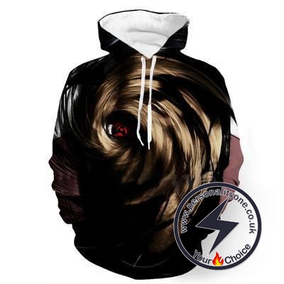 Naruto - Sharingon 3D - Naruto Hoodies